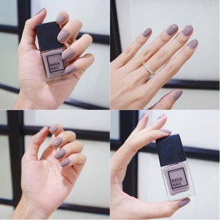 [ขายดี] Rada Nail สีนู้ดเทา #023 ยาทาเล็บ เนื้อสีเงาดั่งเจล ไม่ต้องอบ สีทาเล็บ สีสวย แห้งไว 11ml