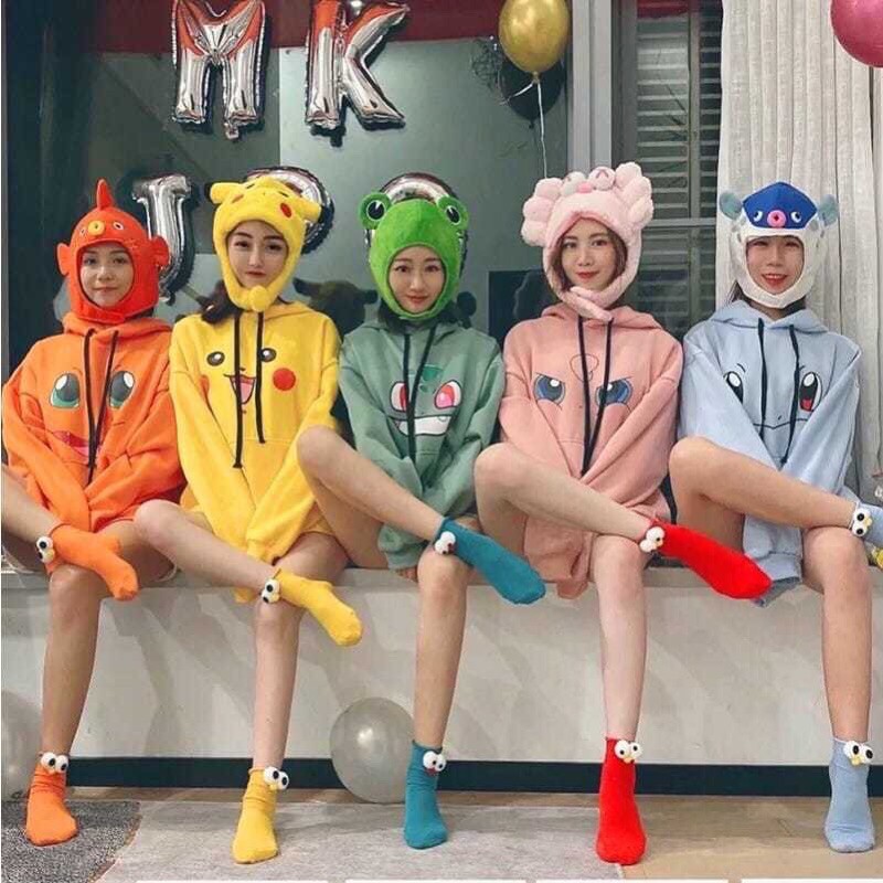 ปังมาก พร้อมส่งทันที 6แบบ เสื้อแขนยาวลายโปเกม่อน Pokeamon มีพร้อมส่ง อ่านใต้ภาพก่อนสั่ง ไม่เก็บปลายทาง
