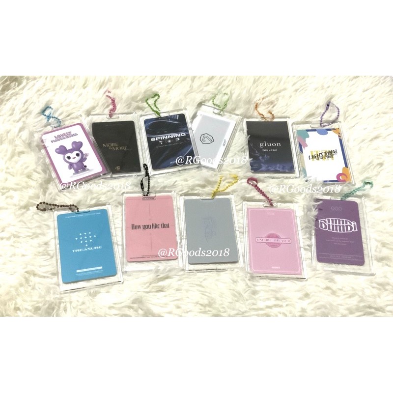 [พร้อมส่ง] ACRYLIC ID CARD [HOLDER]