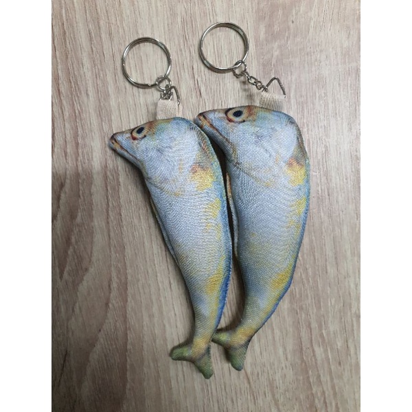 พวงกุญแจอาหาร ปลาทูนึ่ง bringmehug ขนาด 13-14ซม พวงกุญแจอาหาร ของชำร่วย ของฝากทุกเทศกาล