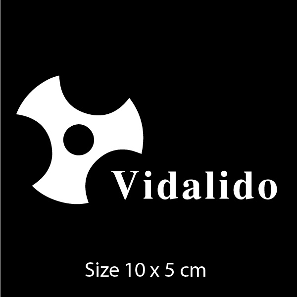 สติ๊กเกอร์ Vidalido 10x5 cm