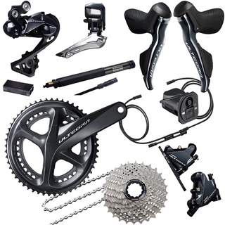 ชุดอัพเกรดไฟฟ้า และ ชุดเกียร์ไฟฟ้า Shimano Ultegra R8070 Di2 แบบดิสเบรค