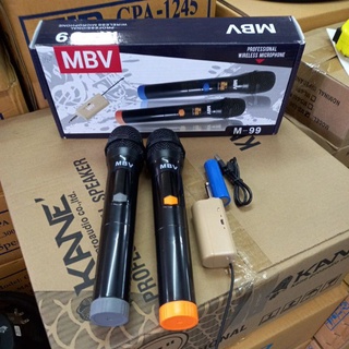 ไมล์ลอย MBV M-99 ชาร์ทไฟได้  ไมค์2ตัว