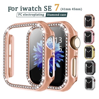 เคสนาฬิกาข้อมือ สําหรับ Apple watch 7 7 6 5 4 3 2 1 ขนาด 41 มม. 45 มม. 38 มม. 40 มม. 42 มม. 44 มม.