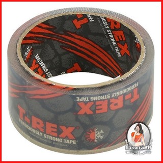 เทปกาว อุปกรณ์ อุปกรณ์เครื่องเขียน เทปกาวแรงยึดสูง T REX 1.88 นิ้ว x 8.2 ม. สีใส 
 เทปกาวคุณภาพสูง ยึดติดได้แน่นทุกสภาพพ