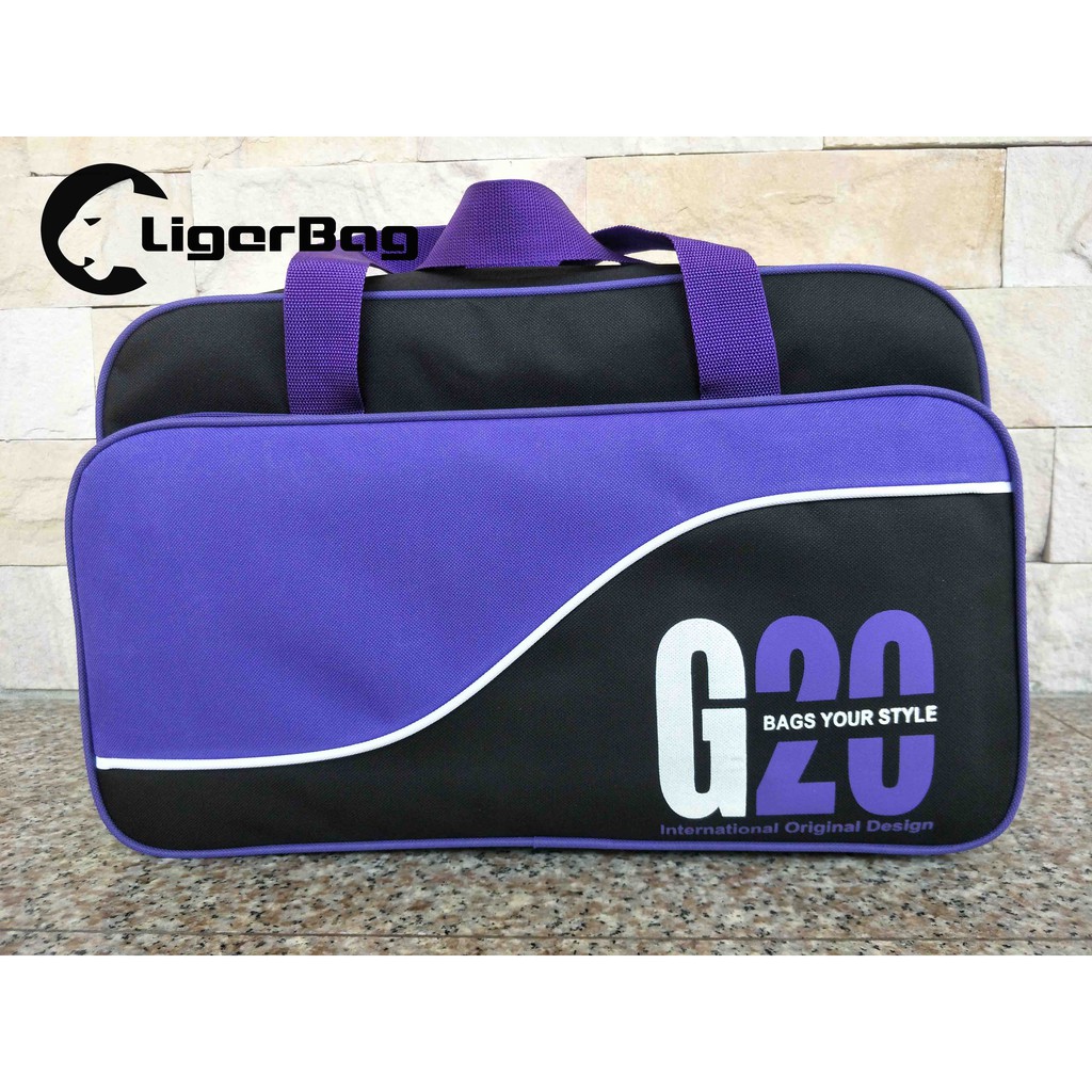 กระเป๋าเดินทางแบบถือ กระเป๋าใส่เสื้อผ้า รุ่น LG-6008  ( ขนาด : 21 x 44 x 28CM )