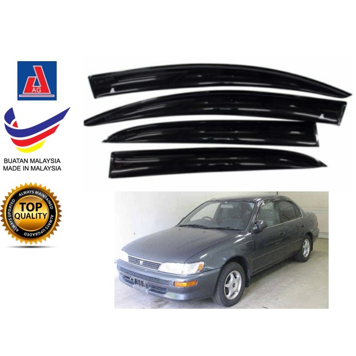 Toyota Corolla AE100 SEG101 (รุ่นที่ 7) 1991-1995 AG Door Visor (กว้าง 7 ซม.)