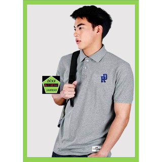 Rudedog เสื้อ Polo  ชาย หญิง  รุ่น RD สีเทาอ่อน