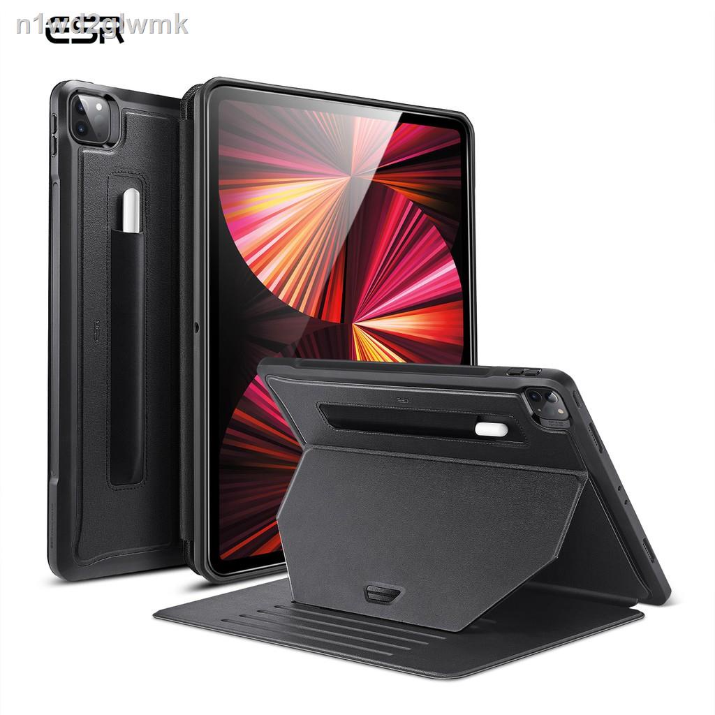۩ESR Case for iPad Pro 11 /12.9(2021) Stand Case for iPad Rugged Protection Pencil Holder Magnetic Mounting Sentry Serie