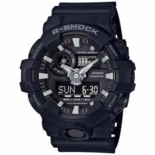 CASIO G-Shock  สีดำ สายเรซิน รุ่น GA-700-1BDR