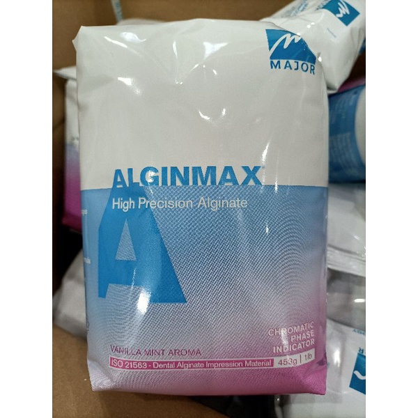 พร้อมส่ง ผงพิมพ์ ผงพิมพ์ฟัน ผงพิมพ์มือพิมพ์เท้าเด็ก Alginate Alginmax Major (คุณภาพสูงจากอิตาลี)