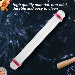 Helper Homemall 9in ลูกกลิ้งพลาสติกพร้อมแหวนสําหรับทําเค้กคุกกี้เบเกอรี่