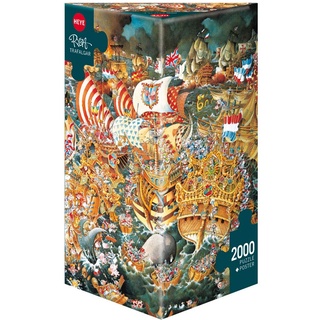 จิ๊กซอว์ 2000 pcs PUZZLE HEYE - TRAFLAGAR (Ryba) Triangular Box (+Poster)