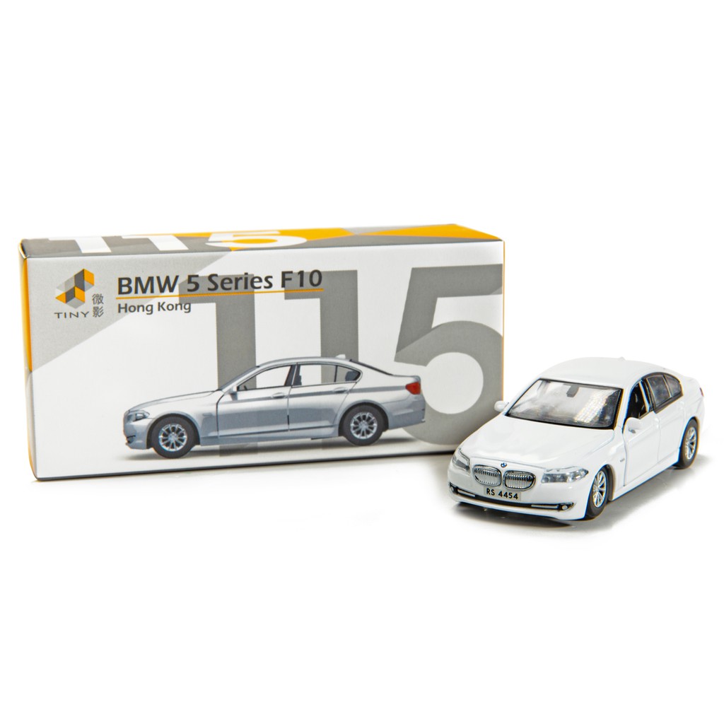Tiny City 115 Die-cast Model Car – BMW 5 Series F10 White [ของเล่น,โมเดล,ของเล่นเด็ก,รถ,ของจิ๋ว,รถเห
