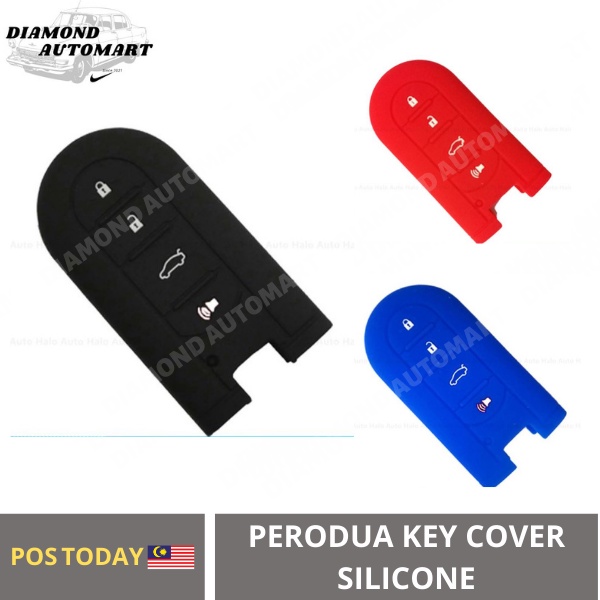 Perodua Bezza / New MYVI Keyless Push Start รีโมทกุญแจรถ ปลอกซิลิโคน