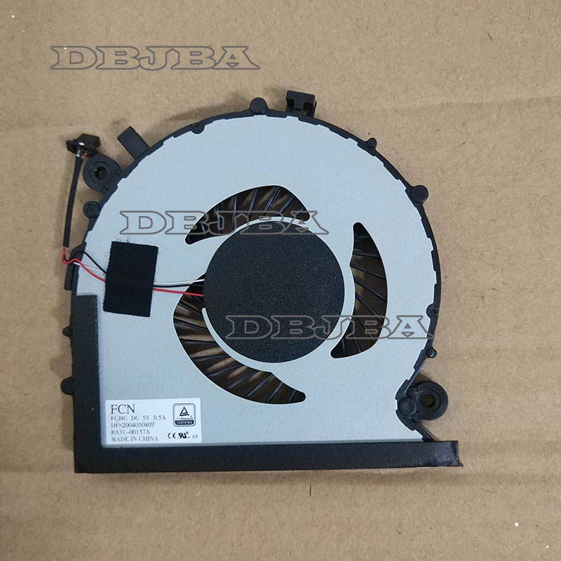 พัดลม CPU สําหรับ Samsung NP-550R5L NP-500E4K Z04 Z05 Y01 Y02 DFS200405080ที FGHG