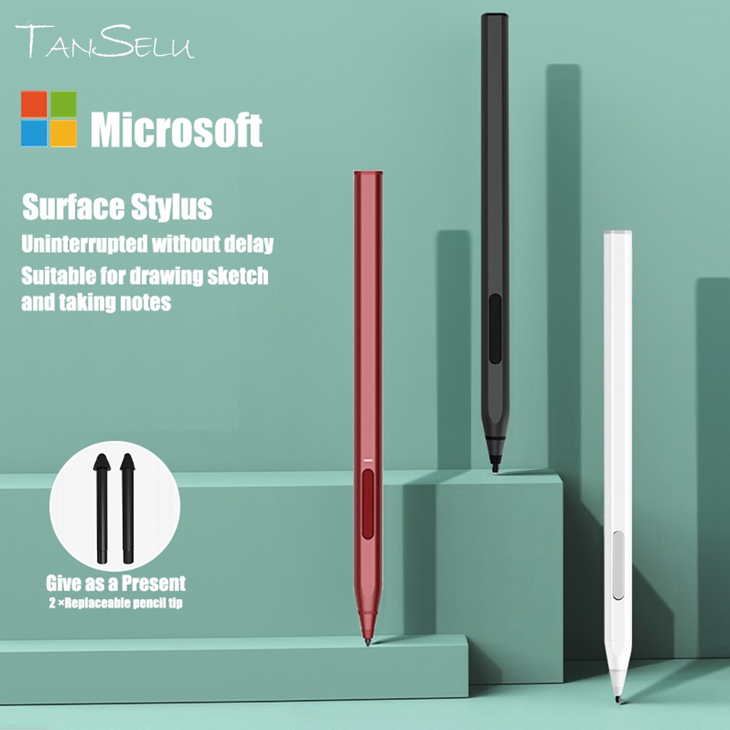 ปากกาสไตลัส สำหรับ Microsoft Surface,ปากกาแม่เหล็ก 4096 สําหรับ Microsoft Surface3 go2 Surface Pro / Go / Book/Studio