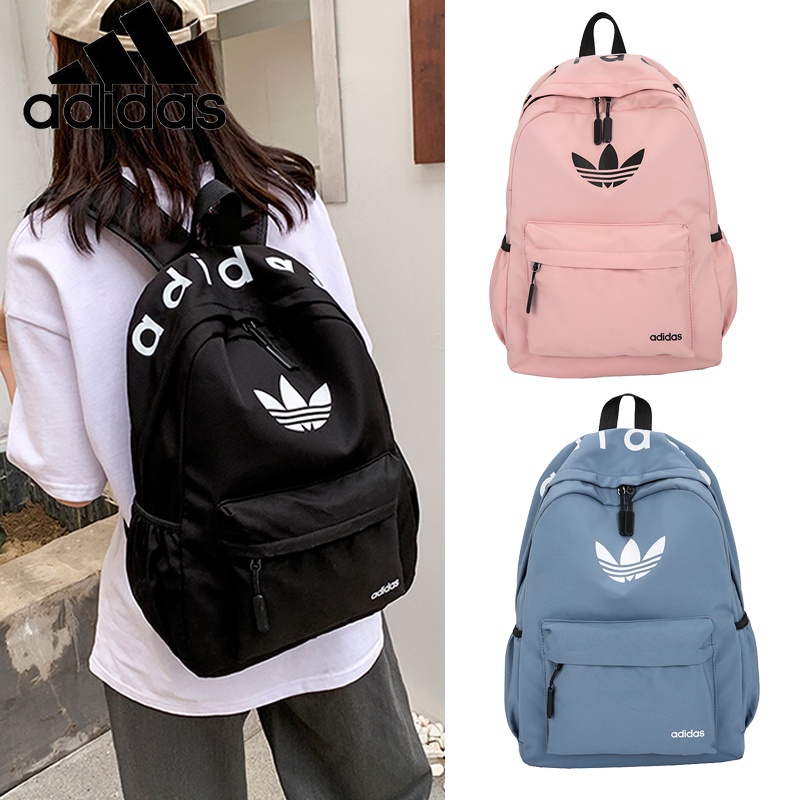 Adidas backpack กระเป๋าเป้สะพายหลังโรงเรียนสบาย ๆ สำหรับเด็กชายและเด็กหญิง