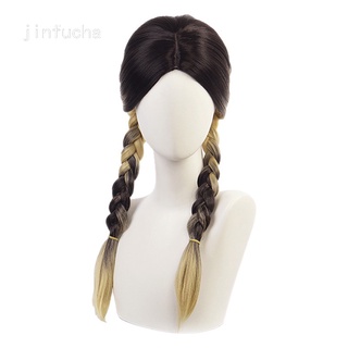 Anime Tokyo Revengers Haitani Ran Haitani Rindo Cosplay Wig Double Long Twist Braid Hair Wigs