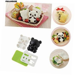 ₳ DIY Cute Panda Shape Rice Sushi Cookie Mold Cutter Sandwich Maker Baking Tool