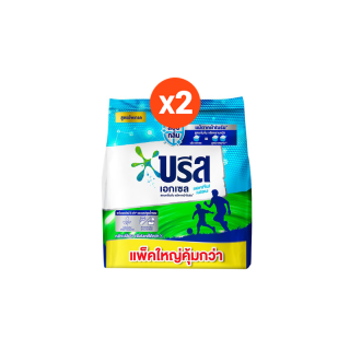 บรีสเอกเซล แอคทีฟ เฟรซ วอสชิ่ง พาวเดอร์ 2400G x2 Breeze Excel Active Fresh Washing Powder 2400G. x2