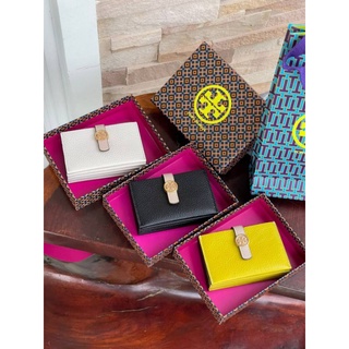 กระเป๋าใส่นามบัตร การ์ด บัตรเครดิต Tory burch walker accordion card case