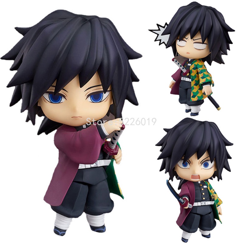 Anime Figur Tomioka Giyuu Sitzend - 14 Cm Sammlerfigur | Demon Slayer Character - PVC Modell