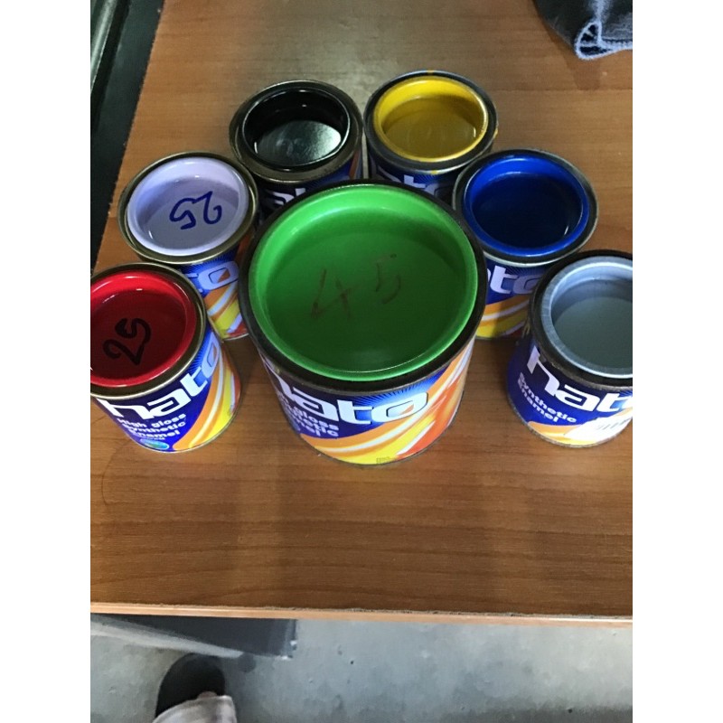 สีน้ำมันกระป๋องเล็ก สีทาไม้ สีทาเหล็ก สีเคลือบน้ำมัน