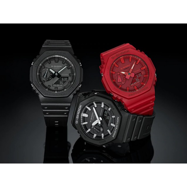 Casio G-Shock นาฬิกาข้อมือผู้ชายรุ่น GA-2100 SERIES (GA-2100-1A,GA-2100-1A1,GA-2100-4A,GA-2100TH,GA-2100SU,GA-2110SU)
