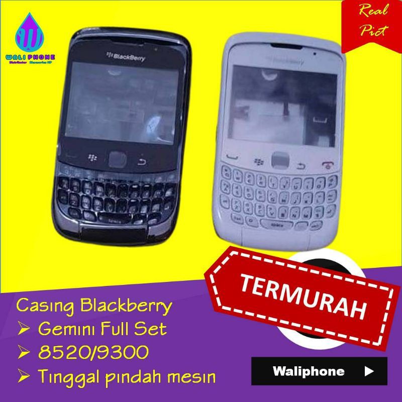 Original blackberry gemini 3G กรณี 9300/9330/8520/8530 ไม่มีกระดูกกลาง bb
