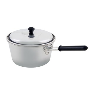 ตราจระเข้ หม้อด้ามอะลูมิเนียม ขนาด 18 ซม. Crocodile brand, aluminum handle pot, size 18 cm.