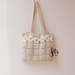 Everyday tote bag x Daisy