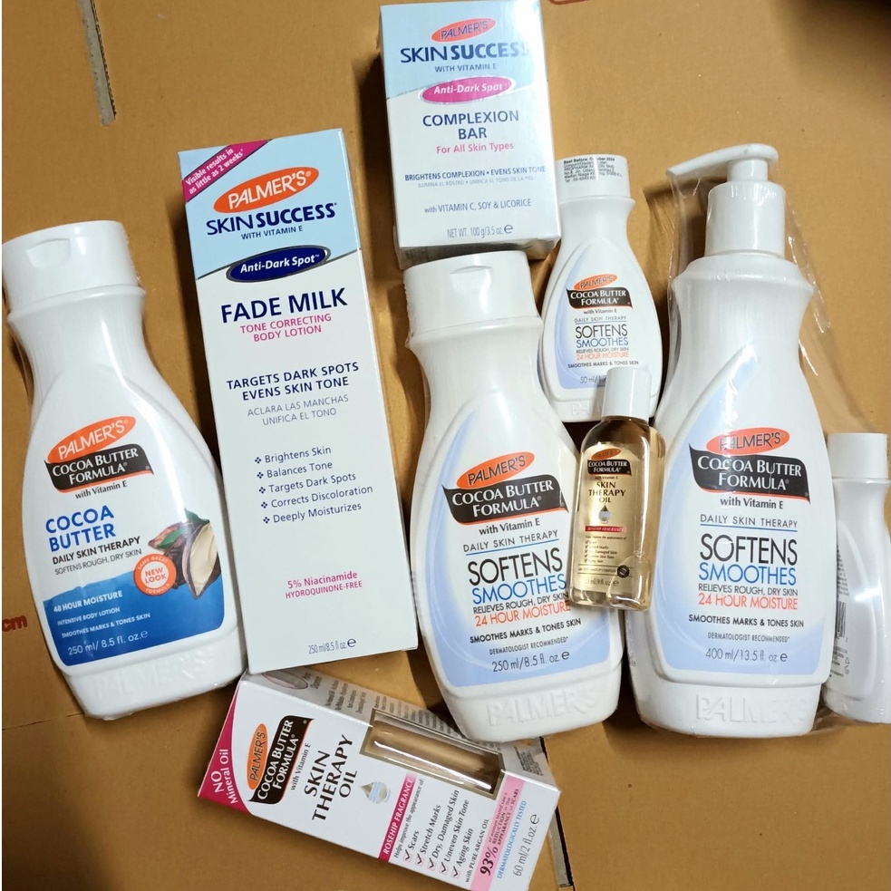 พร้อมส่งPalmer’s Skin Success lotion Fade Milk ปาล์มเมอร์ โลชั่นผิวขาว สบู่ผิวขาว ครีมผิวขาว โลชั่น มีเรทส่งทักแชต
