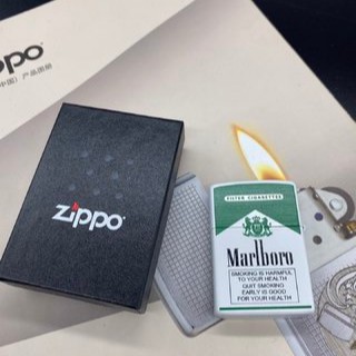 ไฟแช็ค Zippo กันลมกันน้ำไฟแช็กน้ำมันก๊าด