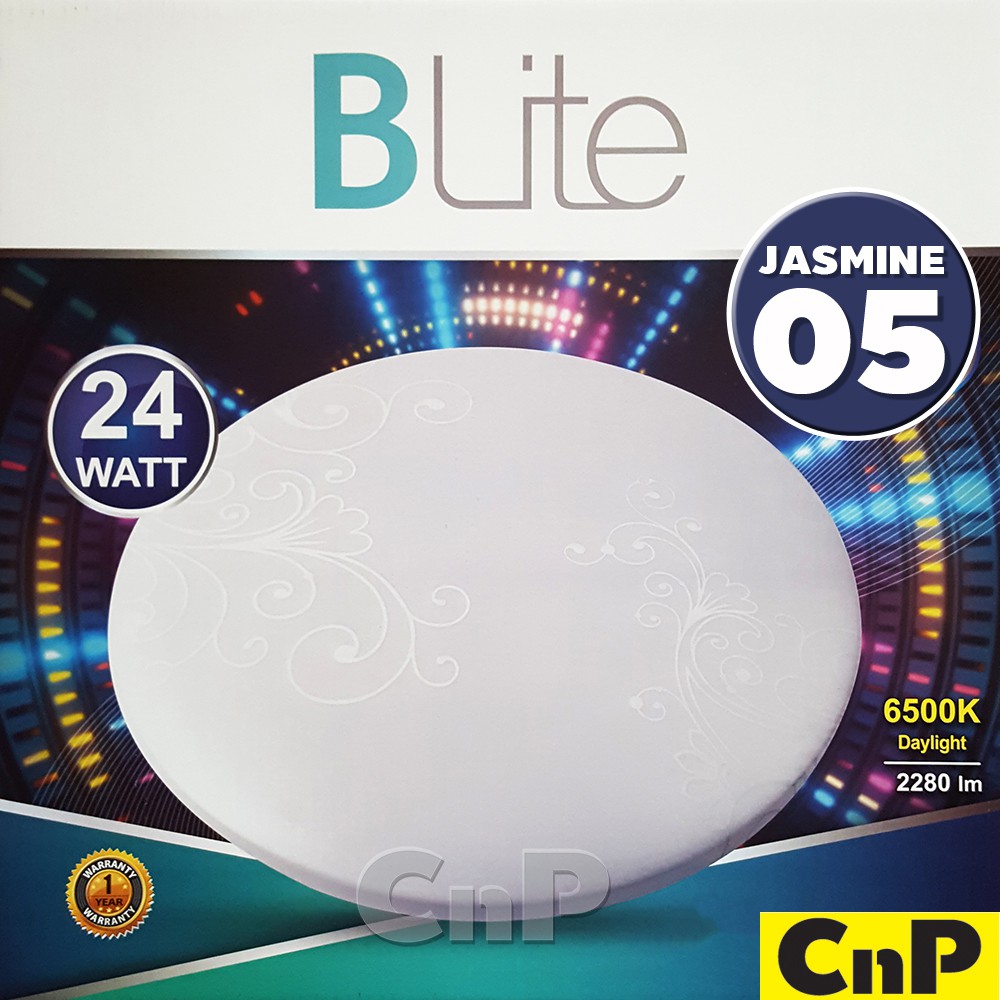 BLite โคมไฟเพดาน(ซาลาเปา) LED 24W รุ่น JASMINE-05 แสงขาว Daylight