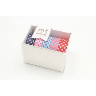 mt masking tape mt gift box POP2 (MT05G005) / เทปตกแต่งวาชิ เซ็ต 5 ม้วน โทนสี POP2 ประเทศญี่ปุ่น