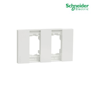 Schneider รุ่น AvatarOn A : M3T02_WE ฝา 2 ช่อง สีขาว 2 Gang, White สั่งซื้อได้ที่ร้าน PlugOn