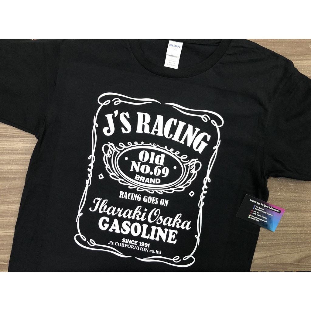 Js Racing Ibaraki Osaka Limited (เสื้อยืดสีดํา)