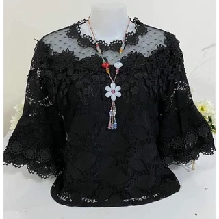 เสื้อลูกไม้งานฟรีไชส์ อก 38-40-42 นิ้ว และอก 44-46-48 นิ้วมีชับในเนื้อผ้านิ่ม n