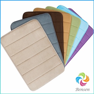 Bensen พรมเช็ดเท้า 40x60 C m เมมโมรี่โฟม พรมกันลื่น Anti-slip mat