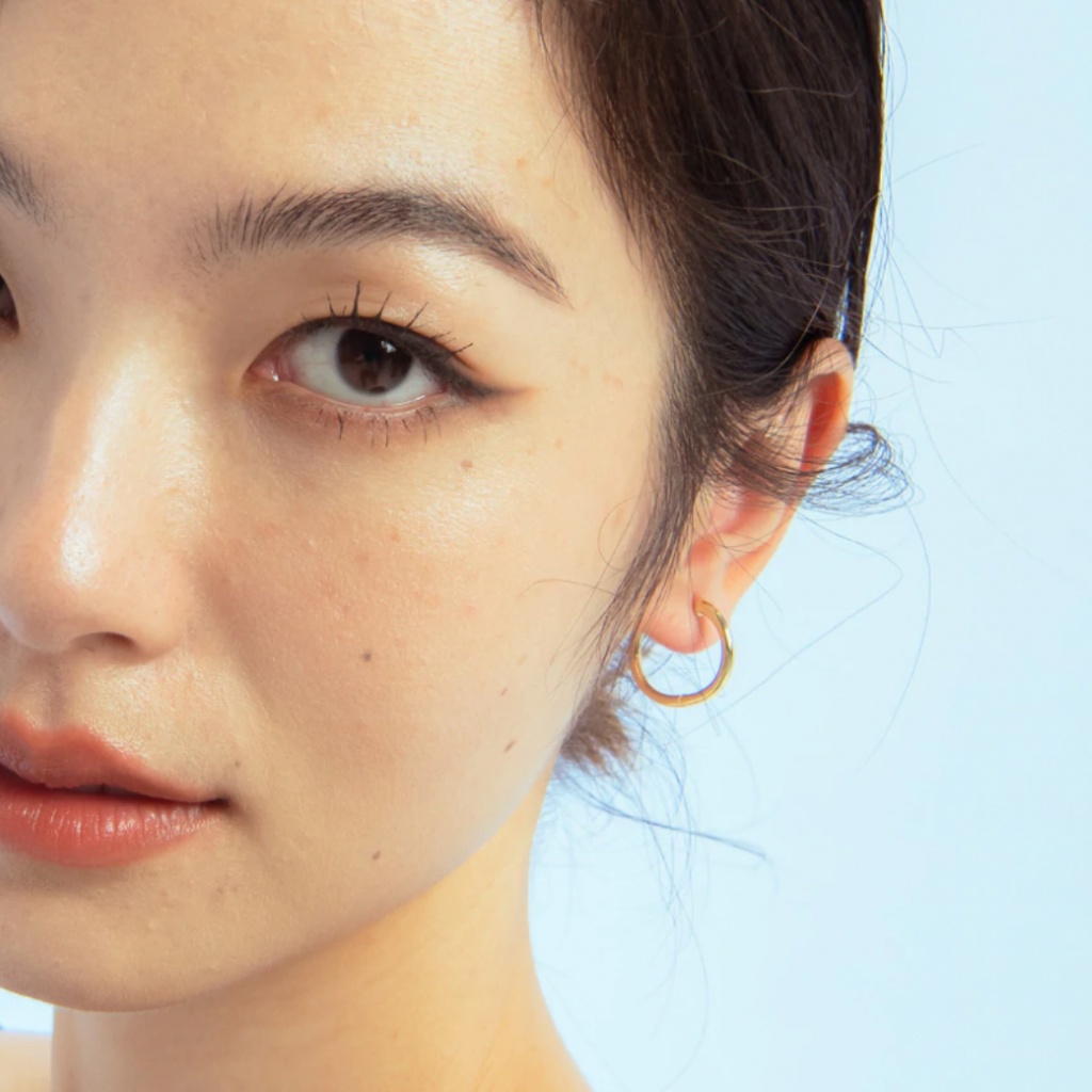 Gail's Jewelry 9k Gold Hoop 10mm 12mm 15mm ต่างหูห่วง