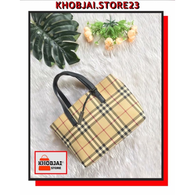 VTG BURBERRY MINI TOTE BAG
