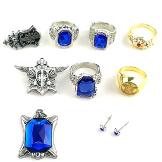 เครื่องประดับ แหวนโลหะผสม จี้การ์ตูนอนิเมะ Black Butler Ring Ciel Phantomhive Smile