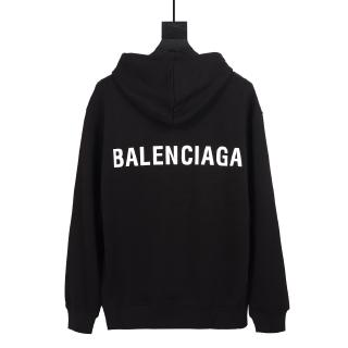 balencia - ga เสื้อกันหนาวแขนยาวมีฮู้ดเนื้อผ้าฝ้าย