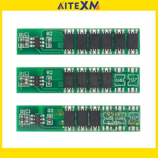 1S 15A 3.7V Li-Ion 3MOS 4MOS 6MOS Bms Pcm บอร์ดป้องกันแบตเตอรี่สําหรับ 18650 แบตเตอรี่ลิเธียมสิงโต