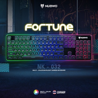 Fortune Superblack คีย์บอร์ดเกมมิ่ง รุ่น NK-032