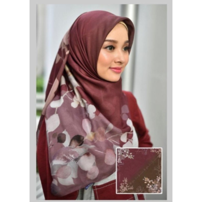 Ivan Gunwan Scarf Mandjha Side To Side Red Brown, ยังการผลิต Pastel Pink, Ready หลากหลายลายอื่นๆ อีย
