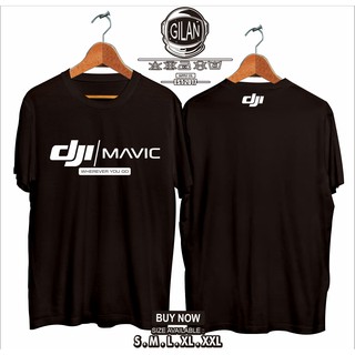 เสื้อยืด ลายโดรน DJI MAVIC Wherever You Go สําหรับใช้ถ่ายภาพในสตูดิโอS-5XL