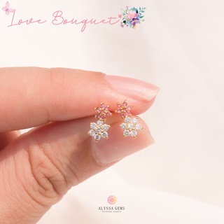 Alyssa Gems - ต่างหู Love Bouquet