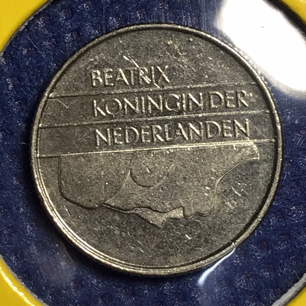 No.13947 ปี1986 เนเธอร์แลนด์ 10 CENTS เหรียญเก่า เหรียญต่างประเทศ เหรียญสะสม เหรียญหายาก ราคาถูก